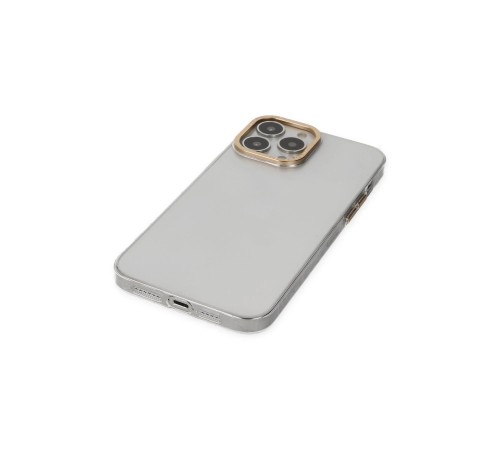 iPhone 13 Pro Kılıf Anka PC Sert Metal Kapak - Şeffaf iPhone 13 Pro Kılıf Anka PC Sert Metal Kapak - Şeffaf