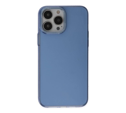 iPhone 13 Pro Kılıf Anka PC Sert Metal Kapak - Mavi iPhone 13 Pro Kılıf Anka PC Sert Metal Kapak - Mavi