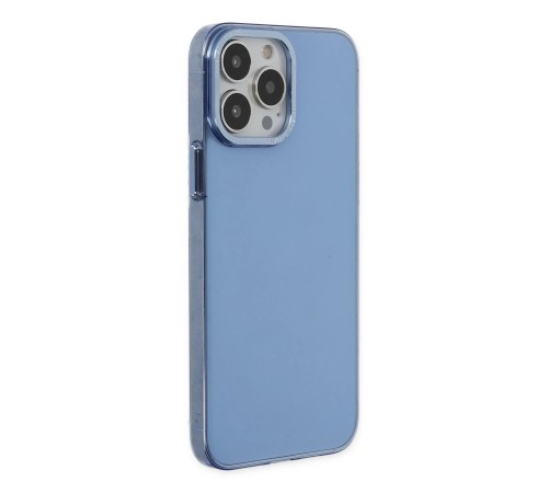 iPhone 13 Pro Kılıf Anka PC Sert Metal Kapak - Mavi iPhone 13 Pro Kılıf Anka PC Sert Metal Kapak - Mavi