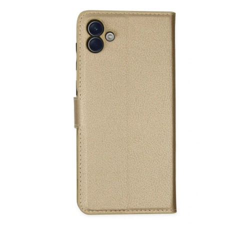 Samsung Galaxy A04 Kılıf Trend S Plus Kapaklı Kılıf - Gold Samsung Galaxy A04 Kılıf Trend S Plus Kapaklı Kılıf - Gold