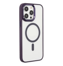 iPhone 14 Pro Kılıf Room Magneticsafe Silikon - Derin Mor