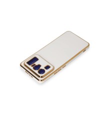 Xiaomi Mi 11 Ultra Kılıf Volet Silikon - Beyaz