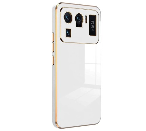 Xiaomi Mi 11 Ultra Kılıf Volet Silikon - Beyaz Xiaomi Mi 11 Ultra Kılıf Volet Silikon - Beyaz