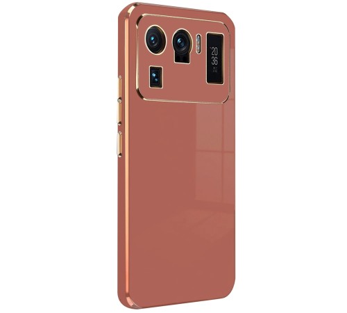 Xiaomi Mi 11 Ultra Kılıf Volet Silikon - Kırmızı Xiaomi Mi 11 Ultra Kılıf Volet Silikon - Kırmızı