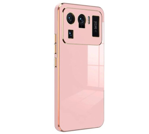 Xiaomi Mi 11 Ultra Kılıf Volet Silikon - Pembe Xiaomi Mi 11 Ultra Kılıf Volet Silikon - Pembe