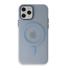 iPhone 11 Pro Kılıf Lodos Magneticsafe Mat Kapak - Sierra Blue