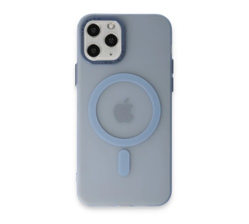 iPhone 11 Pro Kılıf Lodos Magneticsafe Mat Kapak - Sierra Blue iPhone 11 Pro Kılıf Lodos Magneticsafe Mat Kapak - Sierra Blue