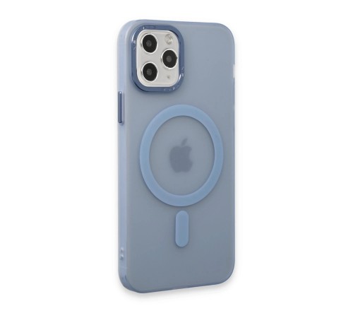 iPhone 11 Pro Kılıf Lodos Magneticsafe Mat Kapak - Sierra Blue iPhone 11 Pro Kılıf Lodos Magneticsafe Mat Kapak - Sierra Blue