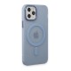 iPhone 11 Pro Kılıf Lodos Magneticsafe Mat Kapak - Sierra Blue