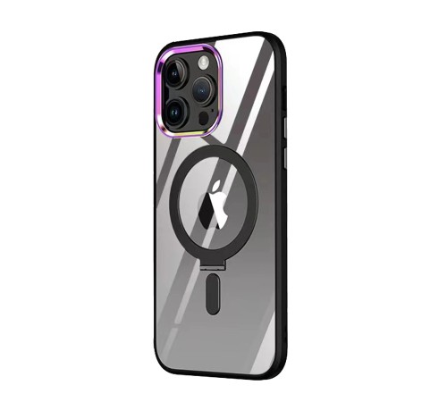 iPhone 13 Pro Kılıf Mudo Magneticsafe Standlı Kapak - Siyah iPhone 13 Pro Kılıf Mudo Magneticsafe Standlı Kapak - Siyah