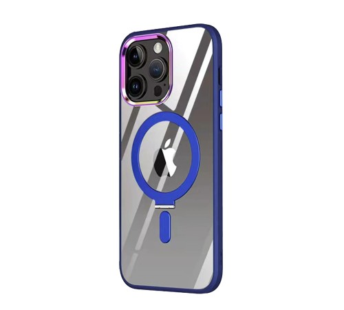 iPhone 13 Pro Kılıf Mudo Magneticsafe Standlı Kapak - Lacivert iPhone 13 Pro Kılıf Mudo Magneticsafe Standlı Kapak - Lacivert