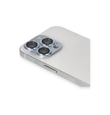 iPhone 13 Pro Max Pers Alüminyum Kamera Lens - Sierra Blue