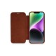 iPhone 11 Kılıf Dolpin Kapaklı - Kahverengi