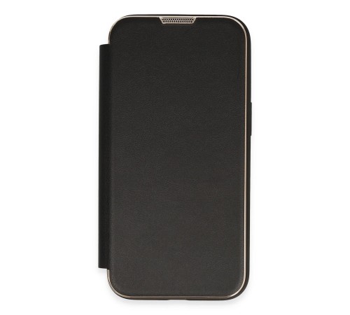 iPhone 13 Pro Max Kılıf Dolpin Kapaklı - Siyah iPhone 13 Pro Max Kılıf Dolpin Kapaklı - Siyah