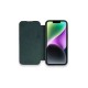 iPhone 13 Pro Max Kılıf Dolpin Kapaklı - Koyu Yeşil