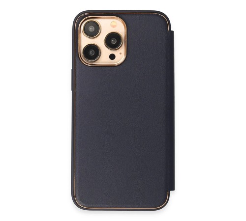 iPhone 13 Pro Kılıf Dolpin Kapaklı - Lacivert iPhone 13 Pro Kılıf Dolpin Kapaklı - Lacivert