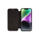 iPhone 12 Kılıf Dolpin Kapaklı - Siyah