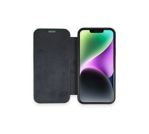iPhone 12 Kılıf Dolpin Kapaklı - Lacivert