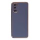 Samsung Galaxy S20 Kılıf Volet Silikon - Mavi