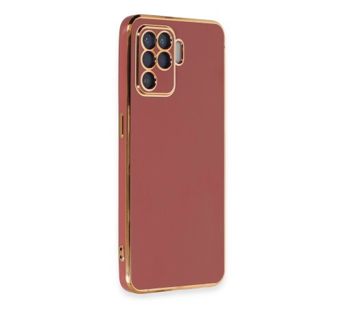 Oppo Reno 5 Lite Kılıf Volet Silikon - Kırmızı Oppo Reno 5 Lite Kılıf Volet Silikon - Kırmızı