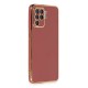 Oppo Reno 5 Lite Kılıf Volet Silikon - Kırmızı