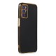 Oppo A16 Kılıf Volet Silikon - Siyah