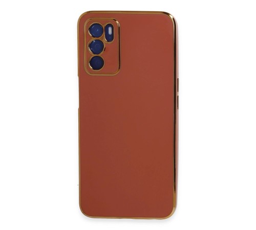 Oppo A16 Kılıf Volet Silikon - Kırmızı