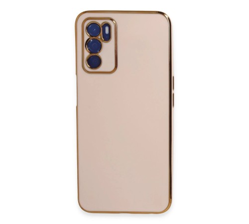 Oppo A16 Kılıf Volet Silikon - Pembe Oppo A16 Kılıf Volet Silikon - Pembe