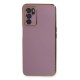 Oppo A16 Kılıf Volet Silikon - Mor