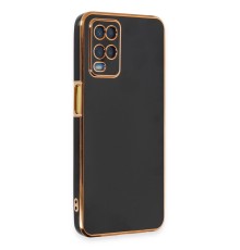 Oppo A54 4G Kılıf Volet Silikon - Siyah
