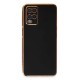 Oppo A54 4G Kılıf Volet Silikon - Siyah
