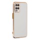 Oppo A54 4G Kılıf Volet Silikon - Beyaz