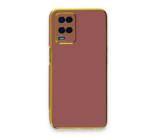 Oppo A54 4G Kılıf Volet Silikon - Kırmızı Oppo A54 4G Kılıf Volet Silikon - Kırmızı