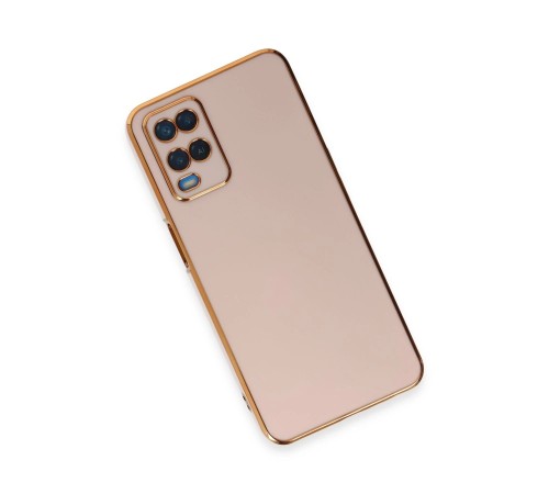 Oppo A54 4G Kılıf Volet Silikon - Pembe Oppo A54 4G Kılıf Volet Silikon - Pembe