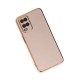 Oppo A54 4G Kılıf Volet Silikon - Pembe