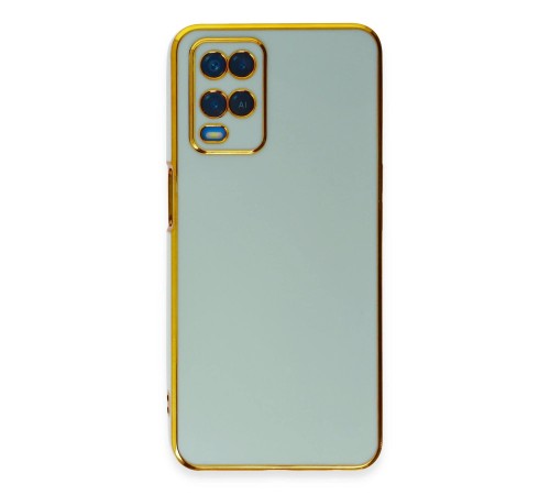 Oppo A54 4G Kılıf Volet Silikon - Açık Yeşil Oppo A54 4G Kılıf Volet Silikon - Açık Yeşil