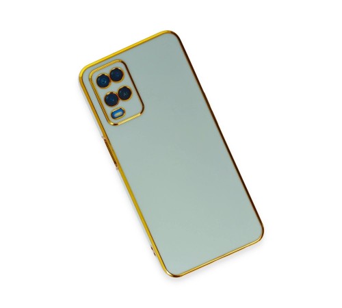 Oppo A54 4G Kılıf Volet Silikon - Açık Yeşil Oppo A54 4G Kılıf Volet Silikon - Açık Yeşil