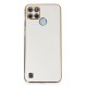 Realme C25Y Kılıf Volet Silikon - Beyaz