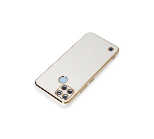 Realme C25Y Kılıf Volet Silikon - Beyaz Realme C25Y Kılıf Volet Silikon - Beyaz