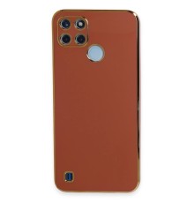 Realme C25Y Kılıf Volet Silikon - Kırmızı