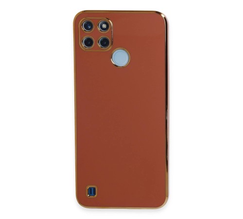Realme C25Y Kılıf Volet Silikon - Kırmızı Realme C25Y Kılıf Volet Silikon - Kırmızı