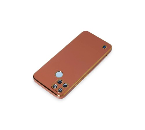Realme C25Y Kılıf Volet Silikon - Kırmızı Realme C25Y Kılıf Volet Silikon - Kırmızı