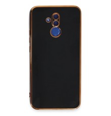 Huawei Mate 20 Lite Kılıf Volet Silikon - Siyah