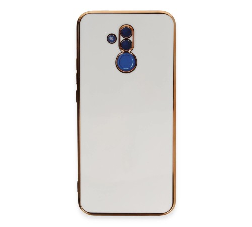 Huawei Mate 20 Lite Kılıf Volet Silikon - Beyaz Huawei Mate 20 Lite Kılıf Volet Silikon - Beyaz