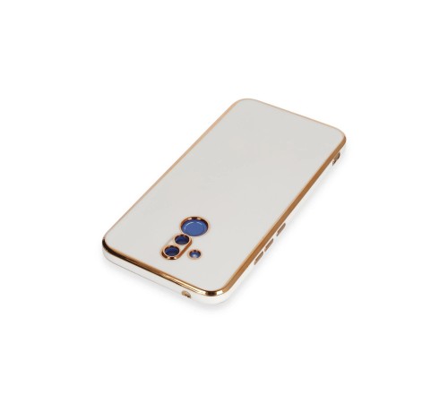 Huawei Mate 20 Lite Kılıf Volet Silikon - Beyaz Huawei Mate 20 Lite Kılıf Volet Silikon - Beyaz