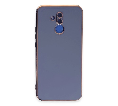 Huawei Mate 20 Lite Kılıf Volet Silikon - Mavi