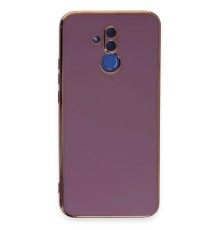 Huawei Mate 20 Lite Kılıf Volet Silikon - Mor