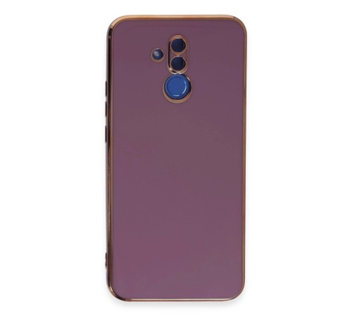 Huawei Mate 20 Lite Kılıf Volet Silikon - Mor Huawei Mate 20 Lite Kılıf Volet Silikon - Mor