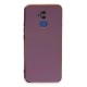 Huawei Mate 20 Lite Kılıf Volet Silikon - Mor