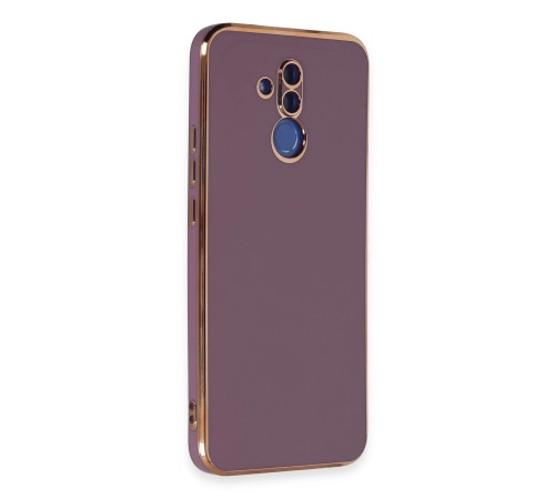 Huawei Mate 20 Lite Kılıf Volet Silikon - Mor Huawei Mate 20 Lite Kılıf Volet Silikon - Mor